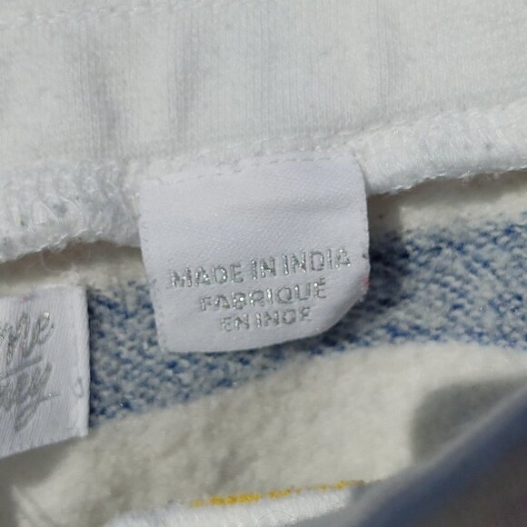 HBC STRIPES Color Me Courtney Lounge Pants Women's Medium NWT 💚❤️💛💙 - Picture 5 of 6